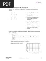 Álgebra1 4 4 Lesson Curated Practice Problem Set