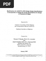 Modifications For AASHTO LRFD Bridge Des