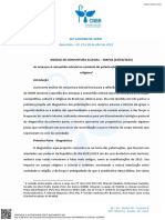 Análise de Conjuntura Eclesial - Assembleia Geral Da CNBB