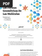 Las Formas Geométricas de Las Moléculas