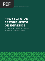 Proyecto Presupuesto Egresos 2020