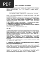 Acta de Ampliación de Facultades Del Gerente General. Usa Cargo Peru Sac