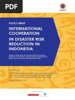 8 - Buku Policy Brief International Cooperation in Disaster Risk Reduction in Indonesia