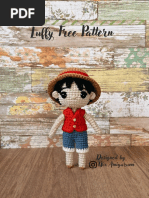 Luffy Nix Amigurumi ENG