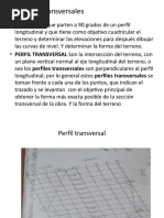 Clases de Perfiles Transversales