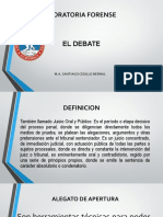 Tema 4, El Debate