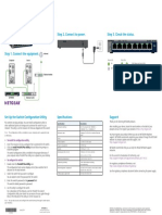 Netgear gs108 Commutateur Gigabit 8 Ports