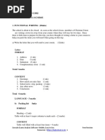 ENGLISH Form 2 Term 2 Joint Exam 2022 Marking Scheme