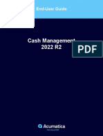 AcumaticaERP CashManagement