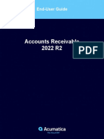 AcumaticaERP AccountsReceivable