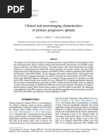 Clinical and Neuroimaging Characteristics of Primary Progressive Aphasia