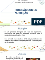 Conceitos Básicos em Nutrição