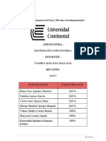 Trabajo Grupal Matematica Financiera