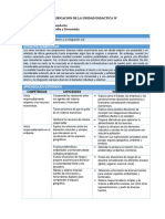 HGE - Planificación Unidad 4 - 4to Grado