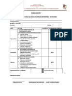 Hojas de Evaluación ESM IPN Internado de Pregrado