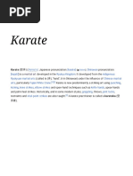 Karate - Wikipedia