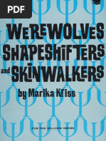 Werewolves, Shapeshifters, & Skinwalkers - Nodrm