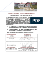 5 Leyes Del Álgebra Proposicional