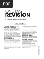 English - Class 10 Arihant One Day Revision