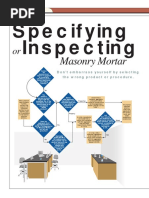 Concrete Construction Article PDF - Specifying or Inspecting Masonry Mortar