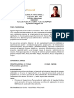 Resume Colombian