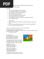 Secuencia de Recuperación Lengua y Matemática Mes de Diciembre