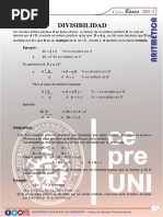 Ficha Resumen Semana 16 Divisibilidad BÁSICO
