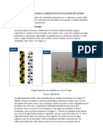 Metodología para La Medición en Estaciones de Aforo