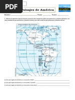 Guía Paisajes de America 4° Basico