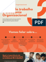 Mundo Do Trabalho e Cidadania Organizacional