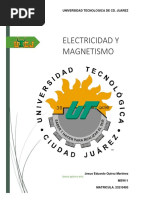 Electricidad y Magnetismo