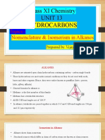 Class 11 Chapter 13 Hydrocarbons