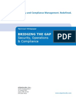 Bridging The Gap: Security, Operations & Compliance