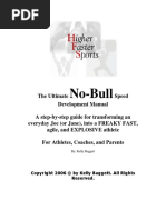 No Bull Speed Development Manual - Baggett