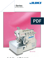 MO-6700S Series: A General-Purpose Advanced Machine That Responds To Various Kinds of Sewing Materials and Processes