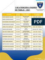 Horario de Atención