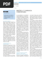 Bioetica y Farmacia Comunitaria Madrid