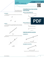 Geometria Plana: Conceitos Básicos E Ângulos: Conceitos Iniciais Posições Relativas Entre Duas Retas