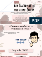 Historia de La Comunidad Sorda