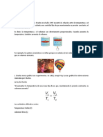 Fisicoquímica Ley de Charles y GayLussac