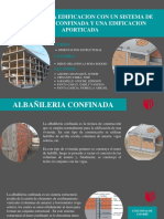 Análisis de Una Edificación de Albañilería Confinada y Edificación Aporticada