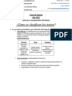 Comprensión de Textos Curso de Ingreso