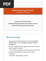 Metal Forming - Fundamental