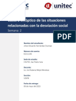 Tarea - Cuadro Sinoptico de Las Situaciones Relacionadas Con La Desviacion Social - Johan Hernandez