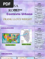 Analisis Del Contexto Urbano de La Casa Robie