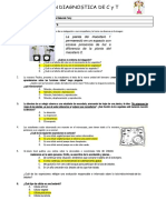 Evaluacion Diagnostica de Cyt 2do