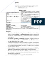 Indicaciones Cronograma