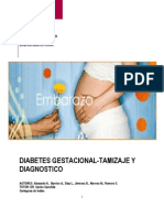 Diabetes Gestacional Tamizaje y Diagnostico