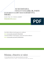 Curs 2 Conceptul Si Necesitatea Managementului Vanzarilor, Parte Integranta Din Managementul Firmei.