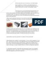 Comparativa de Los Distintos Tipos de Muros